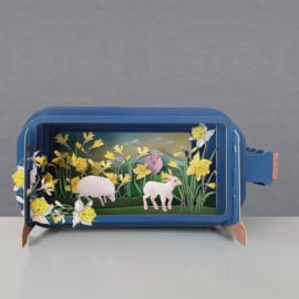 Message in a bottle -  Lente lammetjes