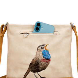 Hi-di-Hi tas Appetizer beige/ cognac
