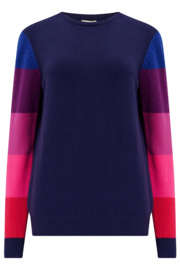 Sugarhill - Stacey jumper Colour block sleeve