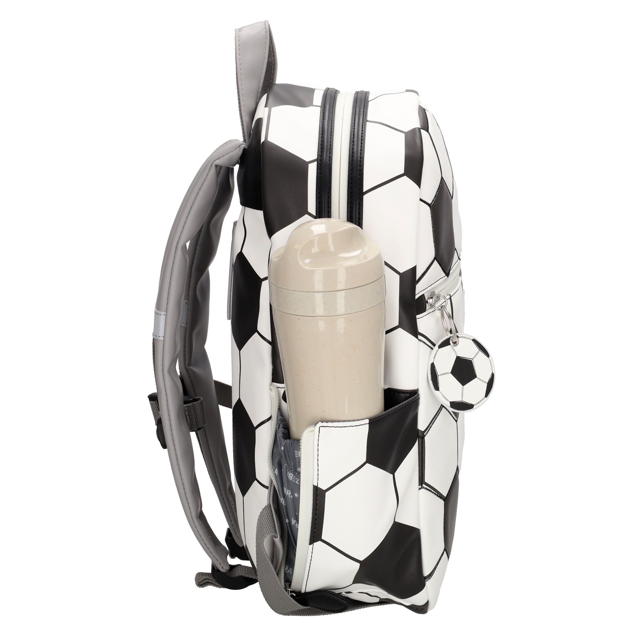 Zebra - Rugtas voetbal