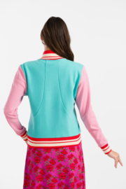 Lalamour - Lana sweater jacket turquoise