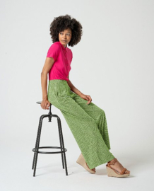 Surkana - Trousers wide Orly acid green