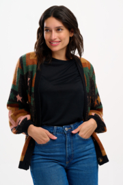 Sugarhill - Morganna Cardigan Chevron