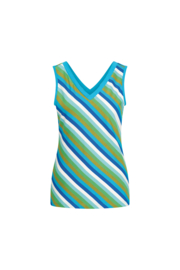 Bakery Ladies - Singlet Simone Stripe menthol