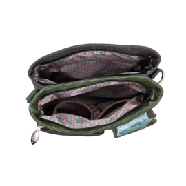 Hi-di-Hi King shopper d.green/d.grey