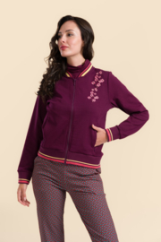 Lalamour - Nora Bomber jacquet bordeaux