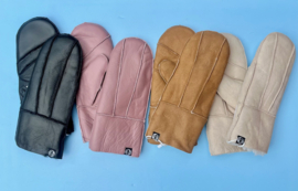 Danefae - No waste sheepskin wanten Sand