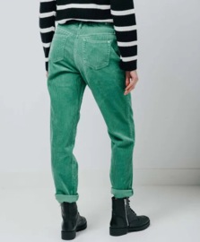 C'est beau la vie - Trousers Eddy Chine rib green