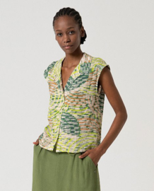 Surkana - Blouse Orbu green
