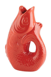 Monsieur Carafon - Fish vase orange