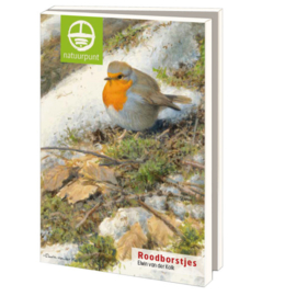 Kaartenmapje - Roodborstjes Elwin van der Kolk