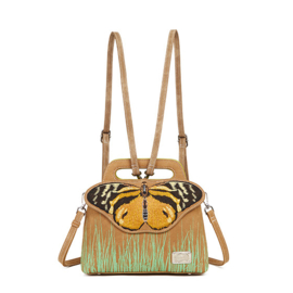 Hi-di-Hi tas Madame Butterfly cognac