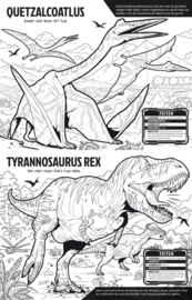 Kleur je eigen dinosaurussen