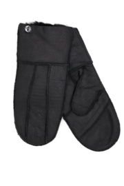 Danefae - No waste sheepskin gloves napa Black