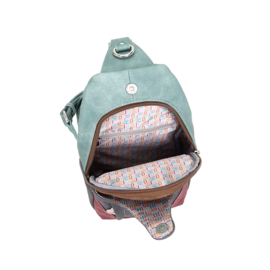 Hi-di-Hi - tas Carol aqua/d.grey
