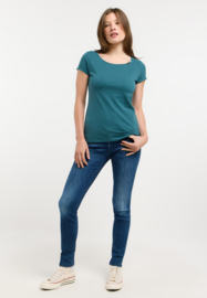 Ragwear - T-shirt Florah teal green