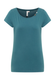 Ragwear - T-shirt Florah teal green