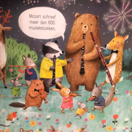 Geluidenboek - Het dierenorkest speelt Mozart
