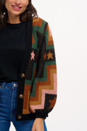 Sugarhill - Morganna Cardigan Chevron