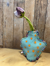 B(u)y Me - Bierdekenvaasje strepen en stippen