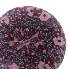 Imbarro - Kussen Eleana rond purple