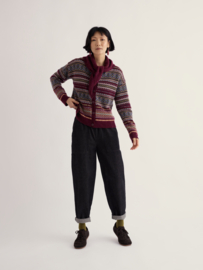 Seasalt - Copperhouse cardigan Fairisle Larkspur dark Hellebore