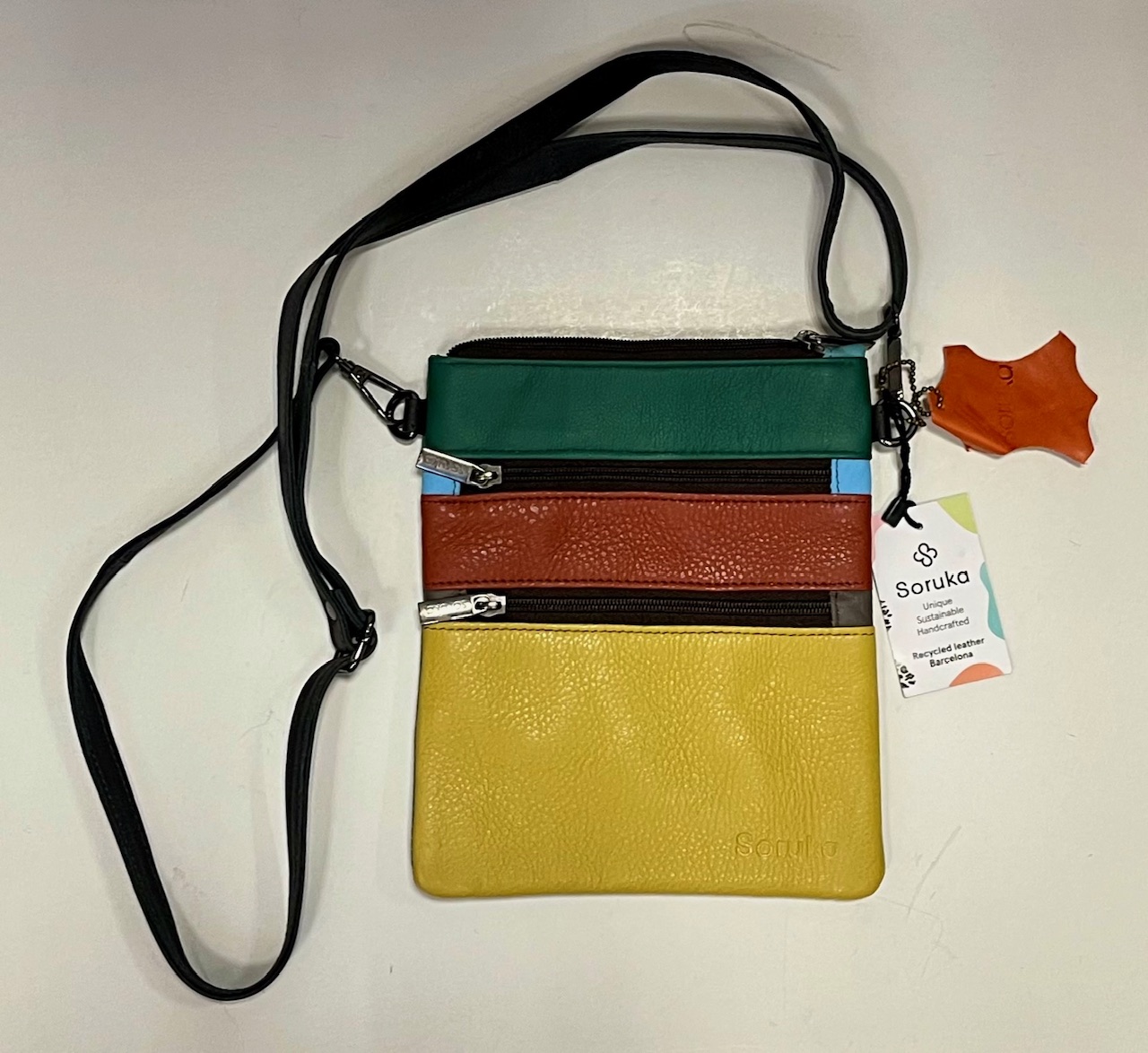 Soruka - tas Maya groen rood geel