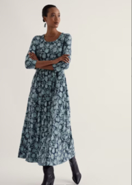 Seasalt - Emily dress Allium flowers lichen