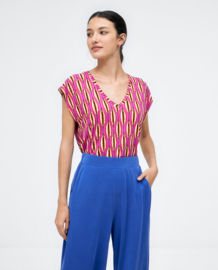 Surkana - Wijde broek blue