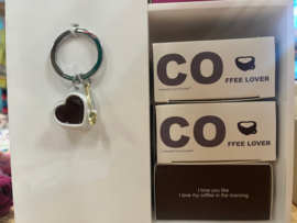 Coffee lover sleutelhanger