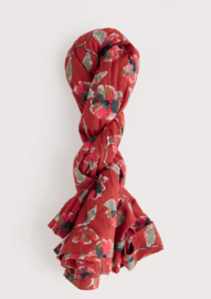 Seasalt - Larissa shirt Artist camellia red sail