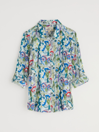Seasalt - Larissa shirt Studio floral chalk