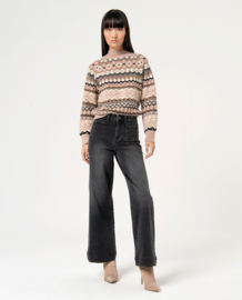 Surkana - Jeans trousers wide black