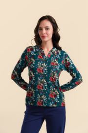 Lalamour - Anna blouse Autumn bouquet