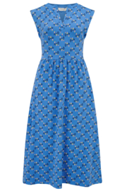 Sugarhill - Nina dress Blue folkore twist