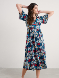 Seasalt - Chateaux dress Seaweed flower maritime
