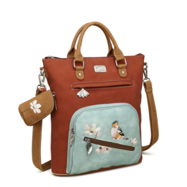 Hi-di-Hi tas Chit chat Red/l.blue