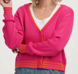 Sugarhill - Sigourney cardigan orange pink