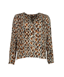C'est beau la vie - Blouse Cafee caramel