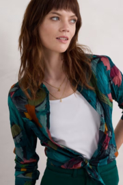 Seasalt - Larissa shirt - Lelant abstract mix