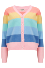 Sugarhill - Cardigan Izzy Rainbow Stripes