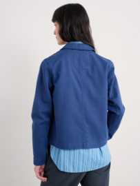 Seasalt - Coombe lane jacket washed marine
