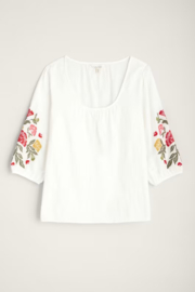 Seasalt - Embroidered woven top