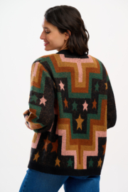Sugarhill - Morganna Cardigan Chevron