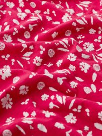 Seasalt - Enor dress Sea spray floral bright radish