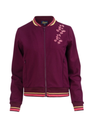 Lalamour - Nora Bomber jacquet bordeaux