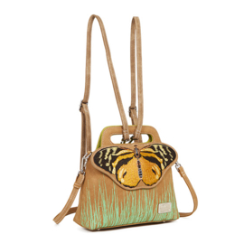 Hi-di-Hi tas Madame Butterfly cognac