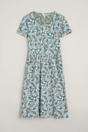 Seasalt - Enor dress Inked bloom dark balsam