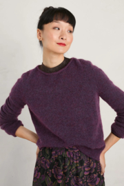 Seasalt - Lily Bell mohair jumper grape