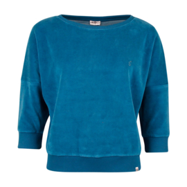 Chills & Fever - Sweater Sybille Velvet Ink blue
